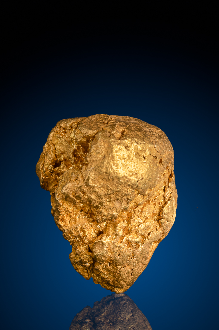 (image for) Dense, Rugged Natural Gold Nugget - Australia - 63.75 grams